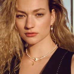 MAANESTEN Maggie Necklace (guld/sølv)