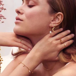 MAANESTEN Nyla Earrings (guld/sølv)