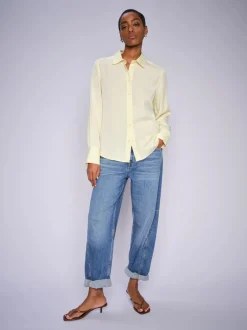 MOS MOSH Aymen Kyoto Jeans Mid Blue Ankle