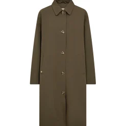 MOS MOSH Bora Rain Trenchcoat Sea Turtle