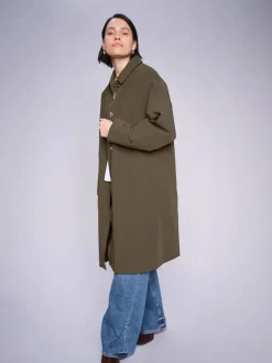 MOS MOSH Bora Rain Trenchcoat Sea Turtle