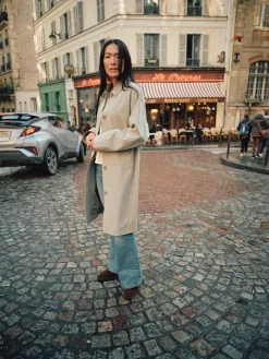 MOS MOSH Bora Rain Trenchcoat Savannah Tan