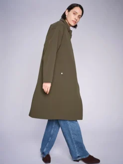 MOS MOSH Bora Rain Trenchcoat Sea Turtle