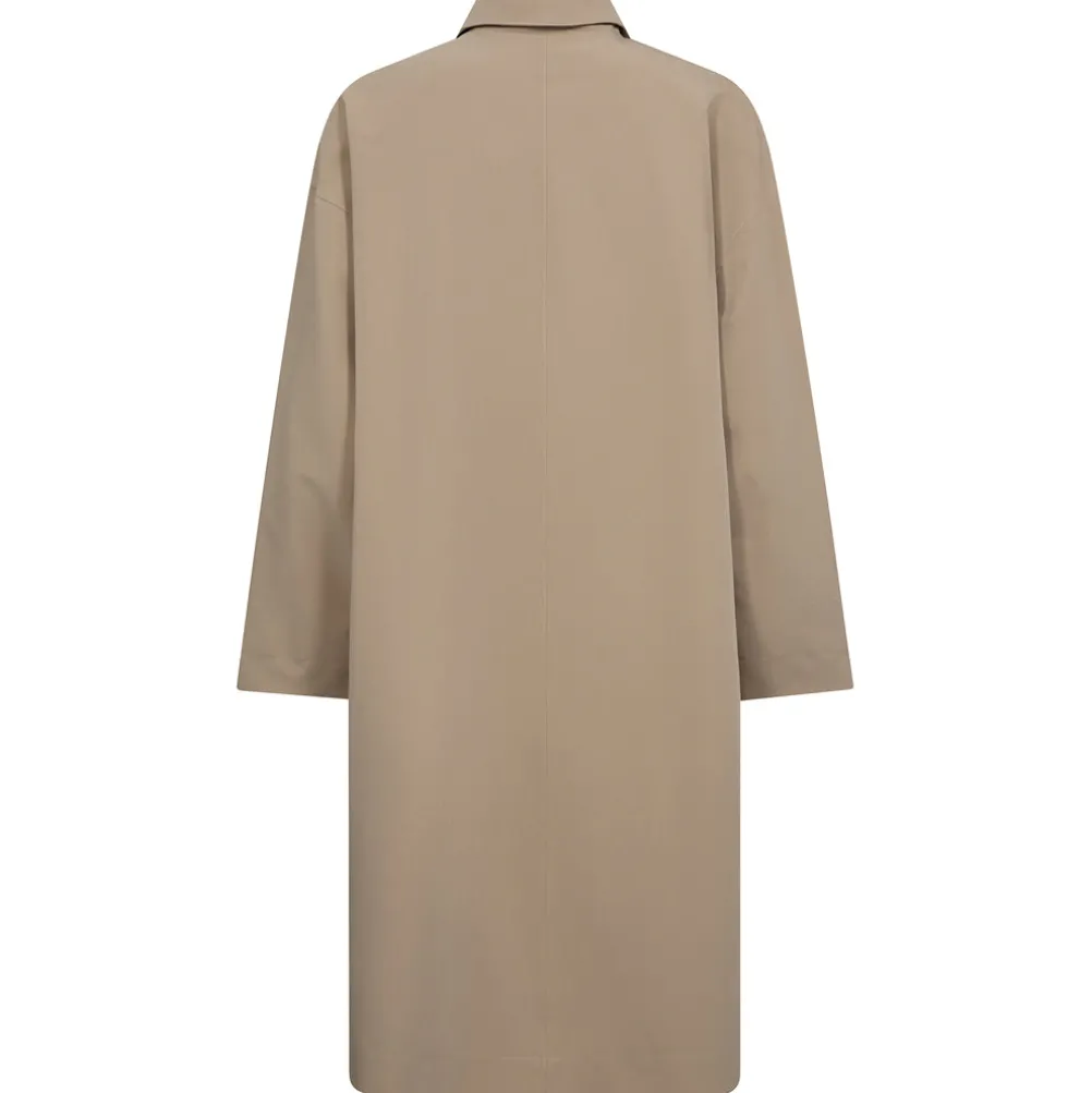 MOS MOSH Bora Rain Trenchcoat Savannah Tan