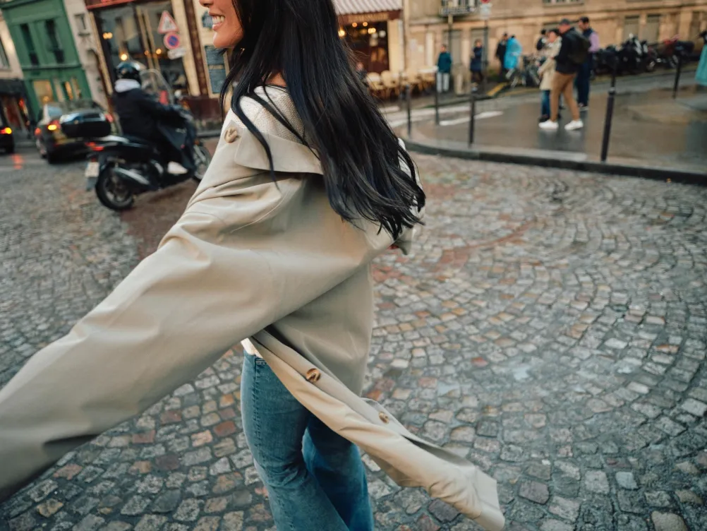 MOS MOSH Bora Rain Trenchcoat Savannah Tan