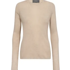 MOS MOSH Bouch O-Neck Knit Cement