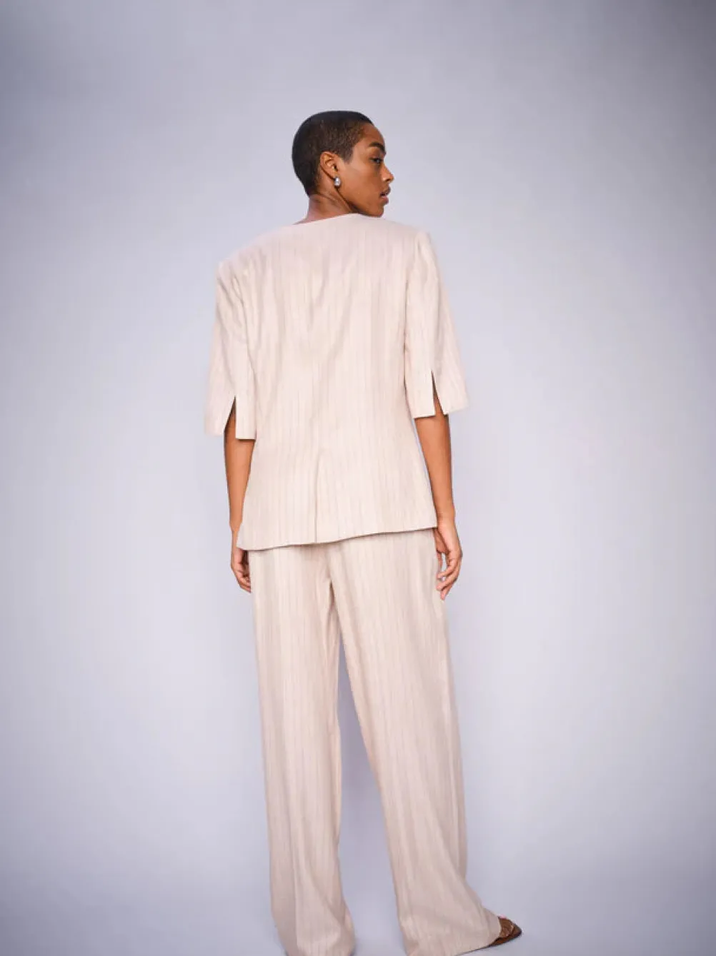 MOS MOSH Carli Inah Blazer Sesame