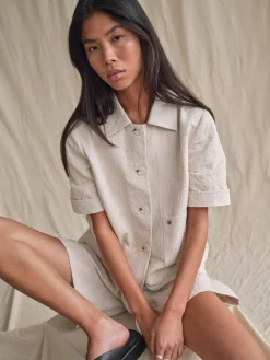 MOS MOSH Corine Thilde Shorts Ecru