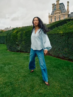 MOS MOSH Dara Shane Jeans Mid Blue