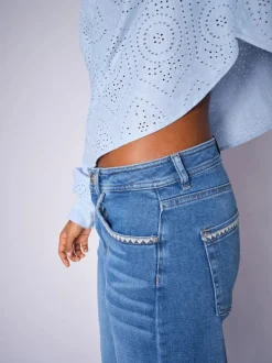 MOS MOSH Dara Shane Jeans Mid Blue