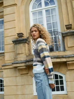 MOS MOSH Daya Patch Knit Skyway