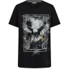 MOS MOSH Elli O-ss Tee Black