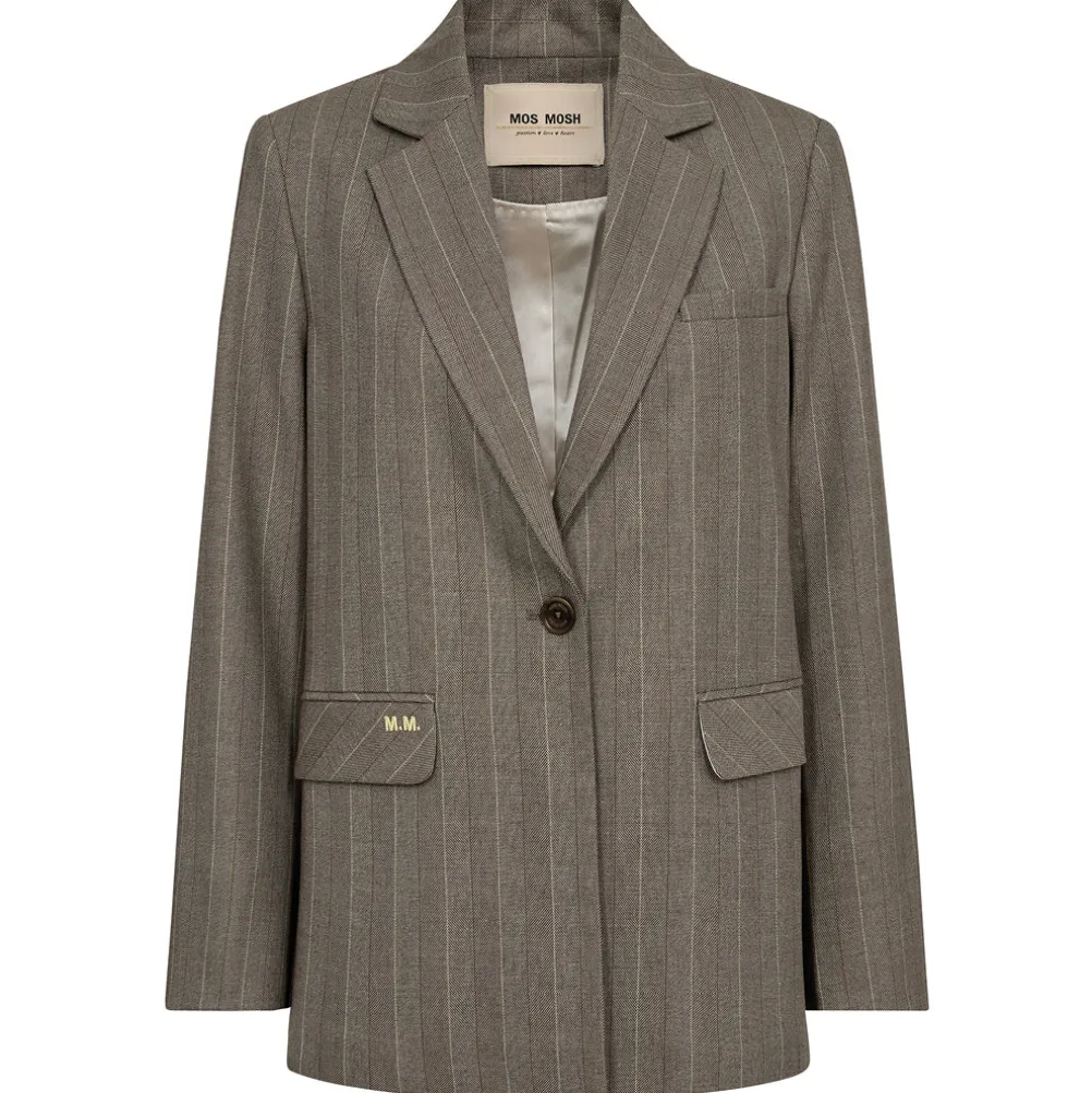 MOS MOSH Elly Elvie Blazer Chocolate Chip