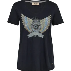 MOS MOSH Gethi Deco Tee Salute Navy
