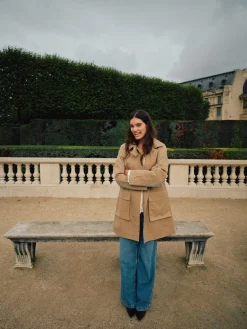 MOS MOSH Indrani Trenchcoat Sesame