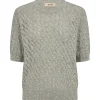 MOS MOSH Karin Marisol SS Linen Knit Shadow