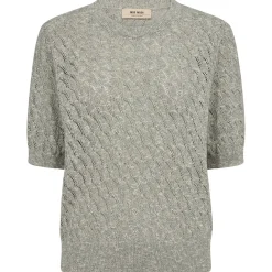 MOS MOSH Karin Marisol SS Linen Knit Shadow