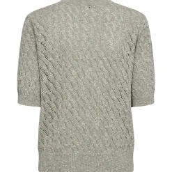 MOS MOSH Karin Marisol SS Linen Knit Shadow