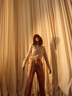 MOS MOSH Kether Lace Shirt Ecru