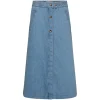 MOS MOSH Marti Denim Skirt Blue