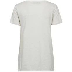 MOS MOSH Nadine O-SS Deco Tee Celadon Tint