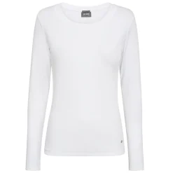 MOS MOSH Nicole O-ls Rib Tee Hvid