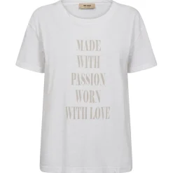 MOS MOSH Rotem O-SS Tee White