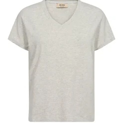 MOS MOSH Sienna V-SS Tee Ecru