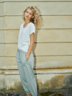 MOS MOSH Sienna V-SS Tee Ecru