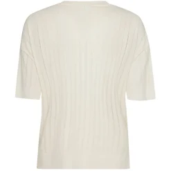 MOS MOSH Swann O-SS Spring Tee Ecru