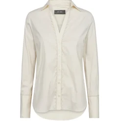 MOS MOSH Sybel Wave Shirt Ecru