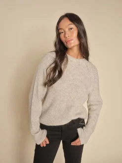 MOS MOSH Tammy Thora Knit Feather Gray