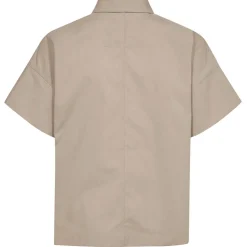 MOS MOSH Tazhi Cotny Shirt Feather Gray