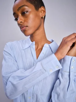 MOS MOSH Vina Tessa Shirt Skyway