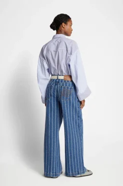 MUNTHE Ecube Pants Indigo