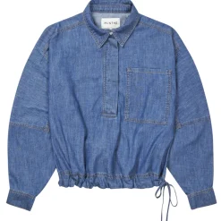 MUNTHE Fihr Top Indigo