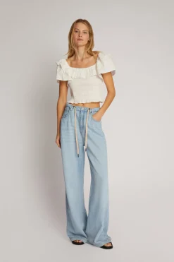 MUNTHE Obey Pants Blue