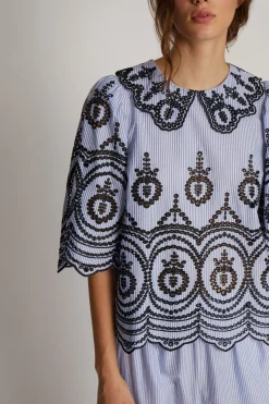 MUNTHE Ocho Top Indigo