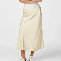 NEO NOIR Bovary Skirt Light Yellow