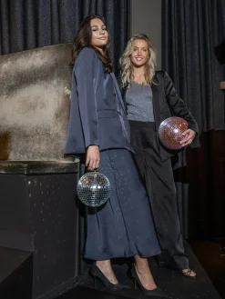 NEO NOIR Bovary Skirt Midnight Blue