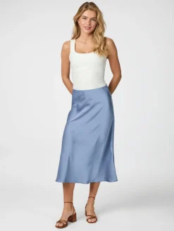 NEO NOIR Bovary Skirt Smoke Blue