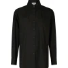 NEO NOIR Dalma C Poplin Shirt Black