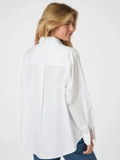 NEO NOIR Dalma C Poplin Shirt Hvid