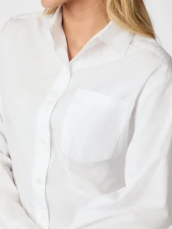 NEO NOIR Dalma C Poplin Shirt Hvid