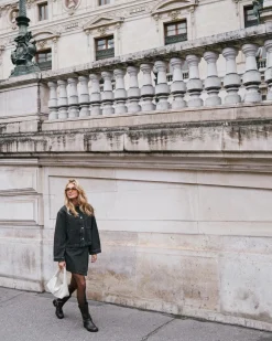 NEO NOIR Emilia D Jacket Dark Grey