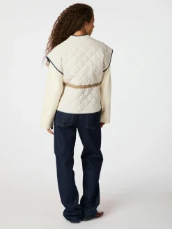 NEO NOIR Helen Solid Vest Creme