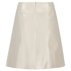 NEO NOIR Hemine Patent Skirt Creme