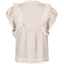 NEO NOIR Jayla Voile Top Light Pink