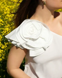 NEO NOIR Kelina Rose Top White