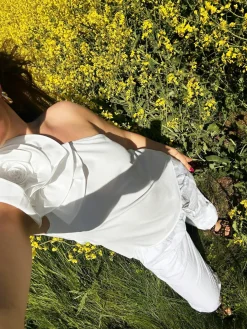 NEO NOIR Kelina Rose Top White